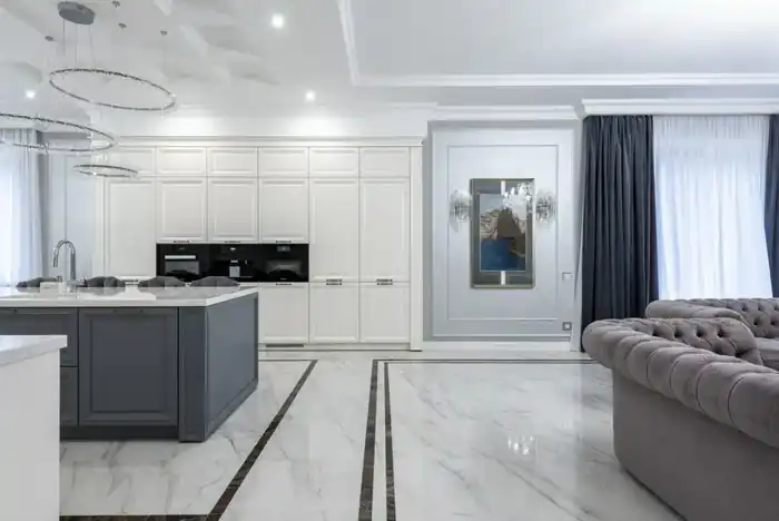 what are the disadvantages of marble flooring